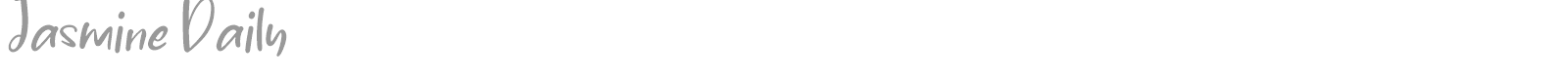 Jasmine Daily font preview